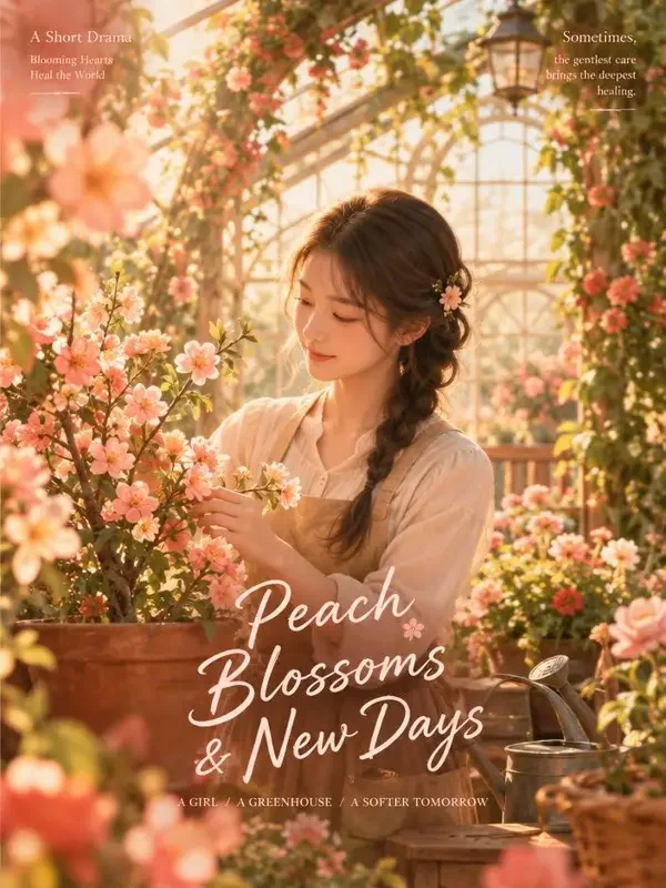 免费全集短剧《桃源花房物语》封面海报